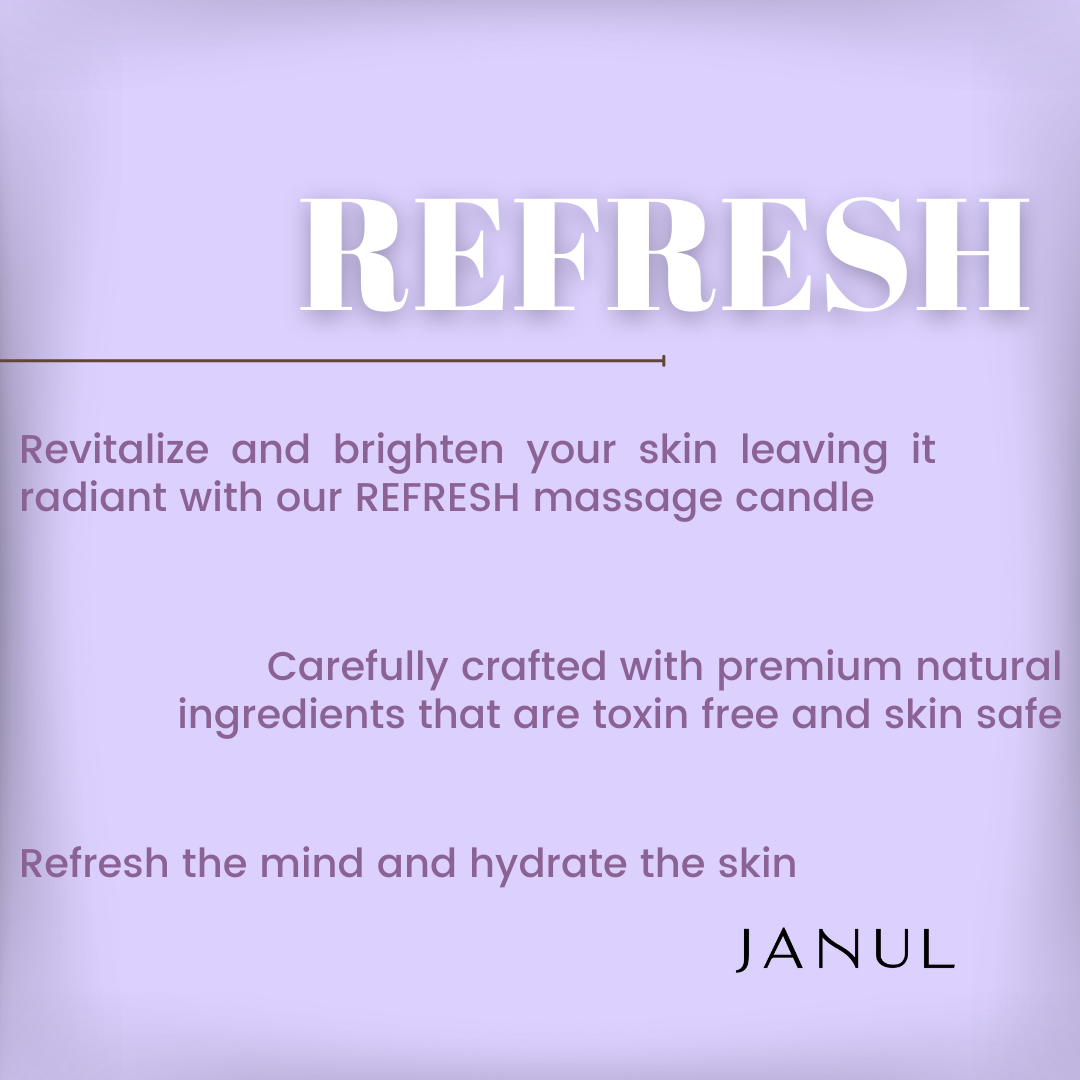 REFRESH Massage Candle
