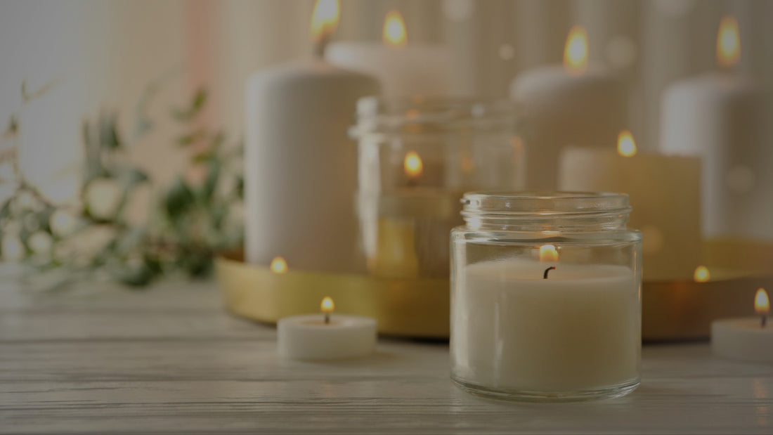 Different Types of Organic, Non-Toxic Wax Candles