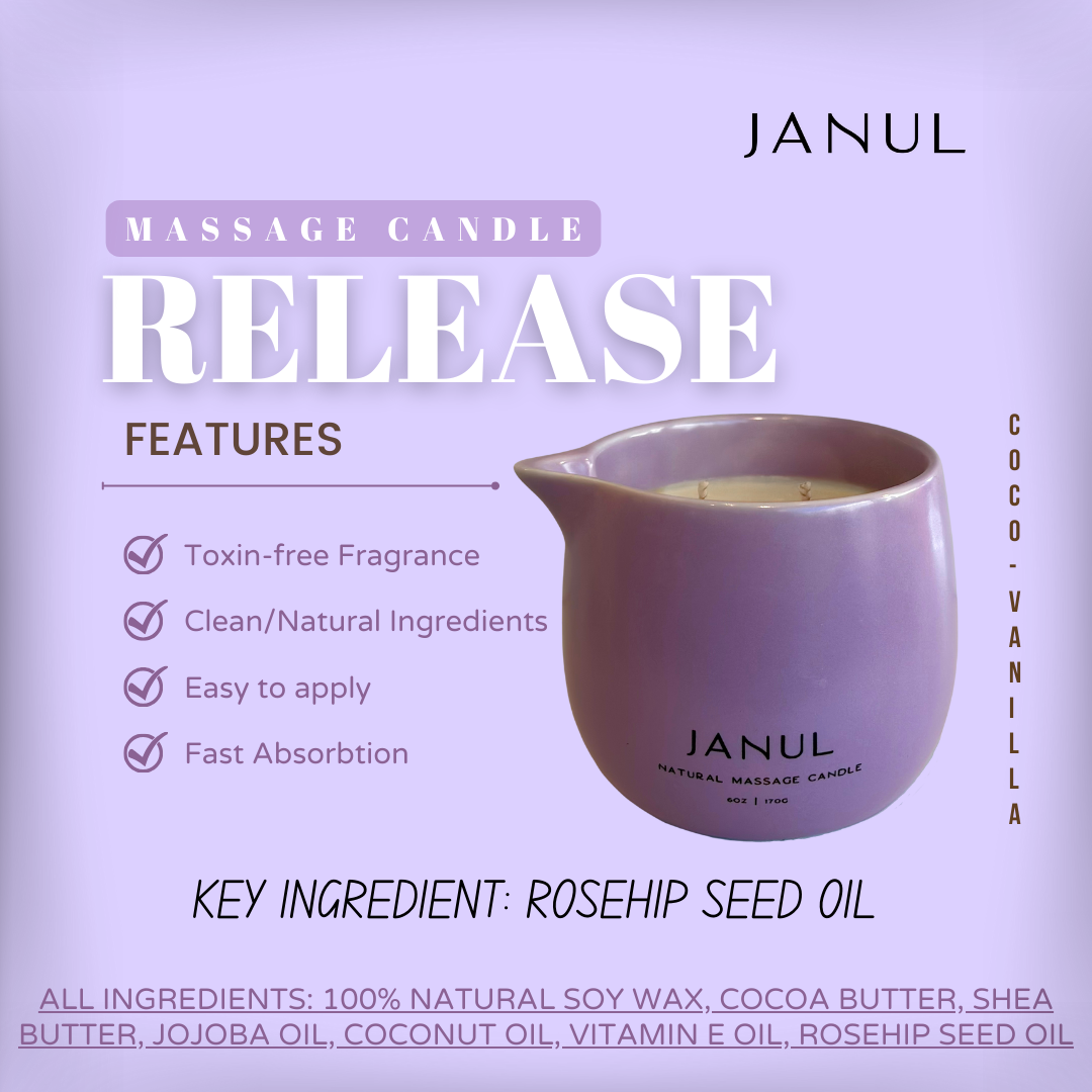 RELEASE Massage Candle